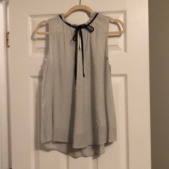 Black and White Polka Dot Top - Picture 1 of 3